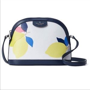 Kate Spade Lemon Zest Sylvia Dome crossbody bag